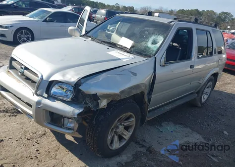 2002 Nissan Pathfinder Le z USA, uszkodzony, nr VIN JN8DR09Y52W719782